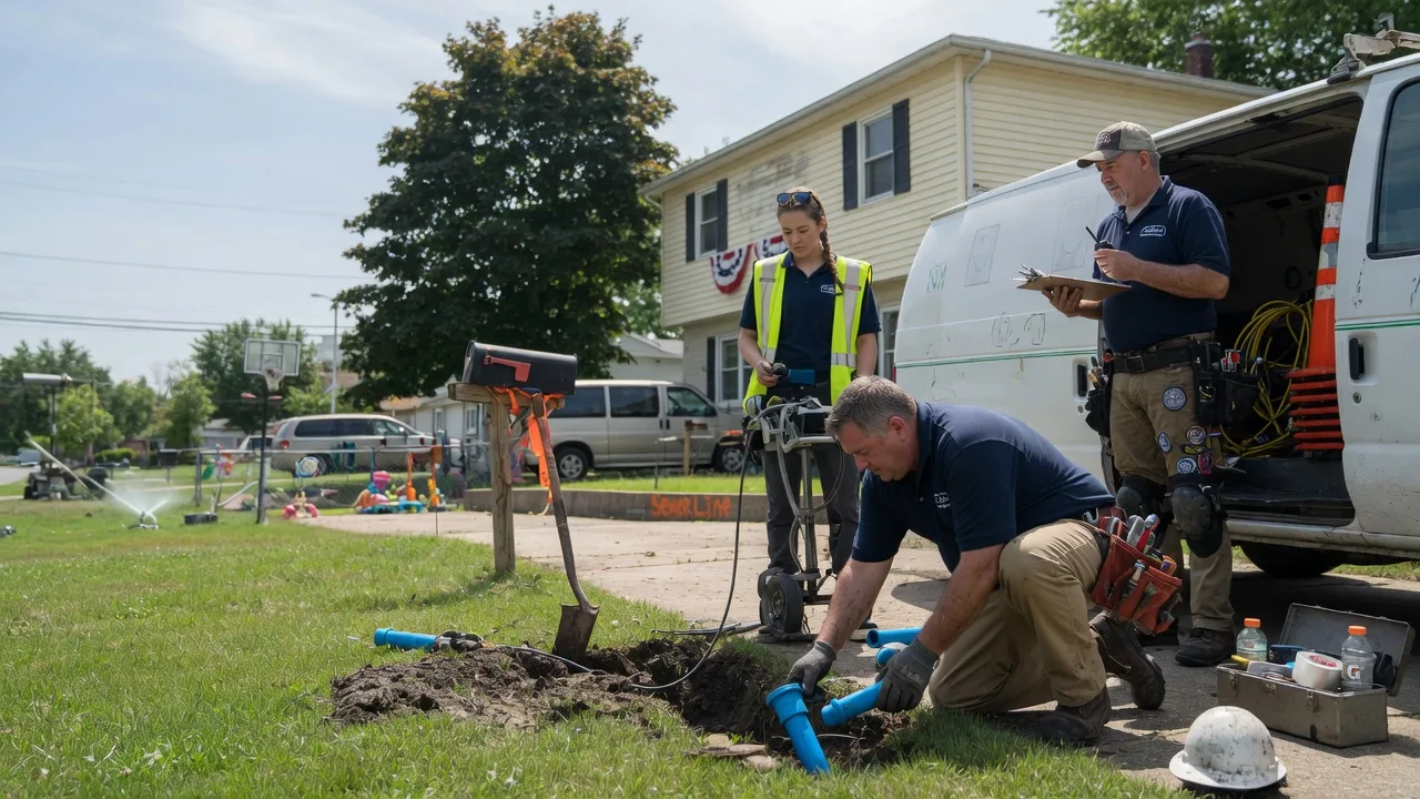 Slab Leak Repair in Brecksville, OH near me